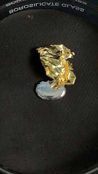Liquid Mercury Makes Real Gold Disappear! 😱 | Gold Amalgam Experiment
