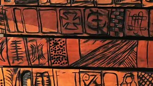 El Anatsui often uses his native language of Ewe when naming his work because the words can have a range of meanings when pronounced differently. "Since I'm working with the idea of non-fixity and something indeterminate, I don't want the language to inform," says the artist. "By giving it a context, you limit its ability to stretch." Watch → https://a21.tv/AnatsuiLanguage | Art21