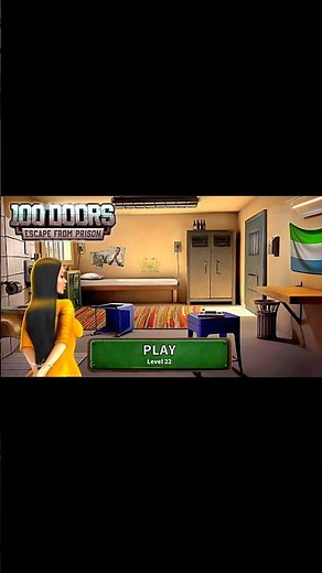 100 Doors Escape: Level 22 Solution! 🏃 #Shorts