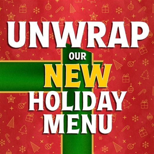 16K views · 69 reactions | Our NEW Holiday Menu is finally here and just waiting to be unwrapped! It's easy to celebrate the season with everything from Seafood Specials to S'more Skillets to Spiked Hot Chocolate.  | Ruby Tuesday | Facebook