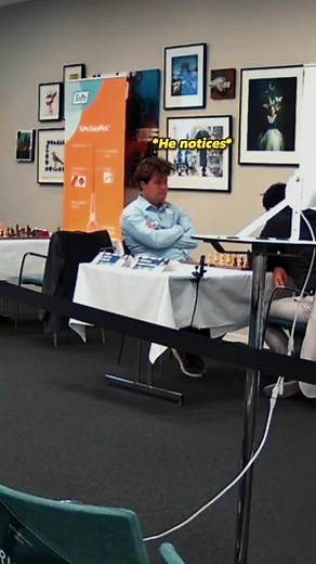 Magnus Carlsen Watching Prodigy Yağız Kaan Erdoğmuş
