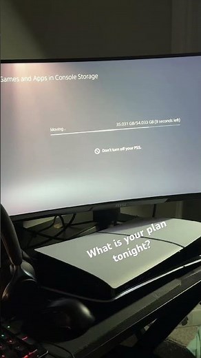 How long it will take? #gamingroom #gamer #gamersetup #ps5disc