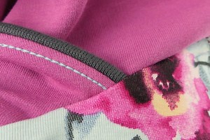 Paspeln auf der Overlock - Courleys