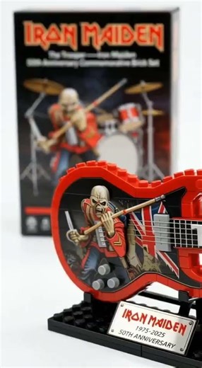 Build The Legend: Iron Maiden’s 50th in a guitar 🤘