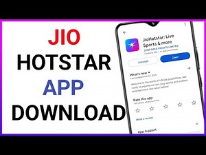 jio hotstar app download kaise kare // how to download jio hotstar// hotstar app download kaise kare