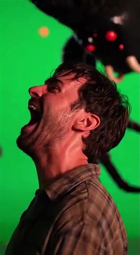 Giant Spider Attack 😱 | Horror Movie BTS