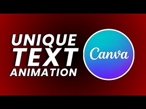 Sliding Text Video Animation using CANVA | Canva Premium Video Animation | Canva Premium Tutorial