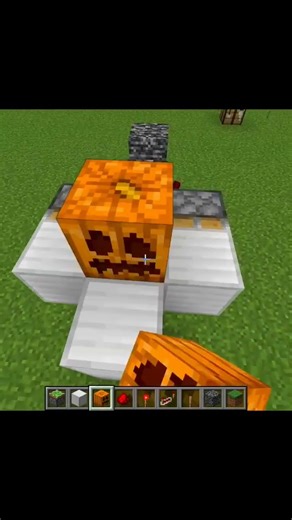 🕺 Dancing Golem in Minecraft 😆 | Fun Minecraft Short#luckygameplay