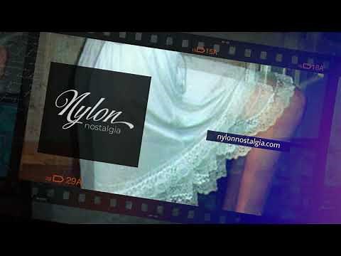 Movie time! Nylon Nostalgia vintage nylon slips. Let's look at my slips! ❤️