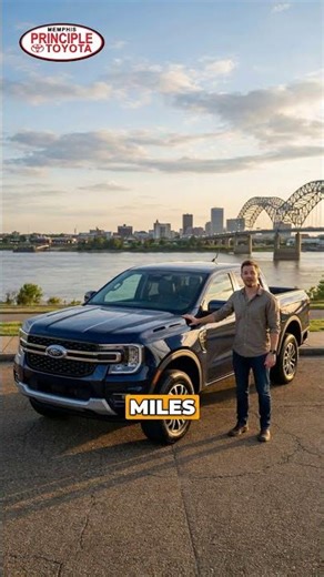 2024 Shadow Black Ford Ranger with 13,099 miles in Memphis, TN