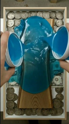 DIY Money Table: Turning Thousands of Coins into a Luxury Epoxy Resin Table!