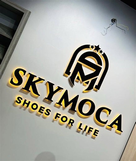 Custom 3D Metal Backlit Sign, LED Business Logo Wall Décor, Illuminated Office Reception Sign, Outdoor Lighted Branding - Etsy