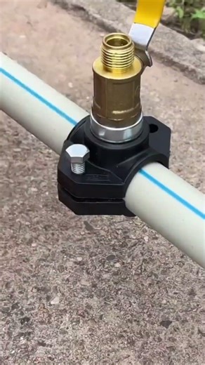 How to Install a Clamp Saddle for Easy Water Pipe Branching