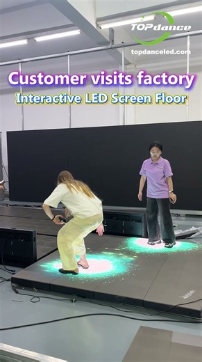 TOP DANCE TP-875 Interactive LED Display Floor | Interactive LED Floor Screen