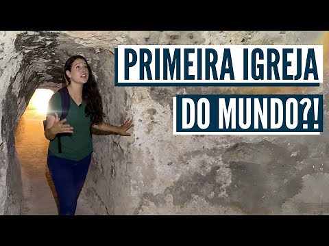 ENCONTRADA A PRIMEIRA IGREJA DO MUNDO? *EXCLUSIVO* no Israel com Aline