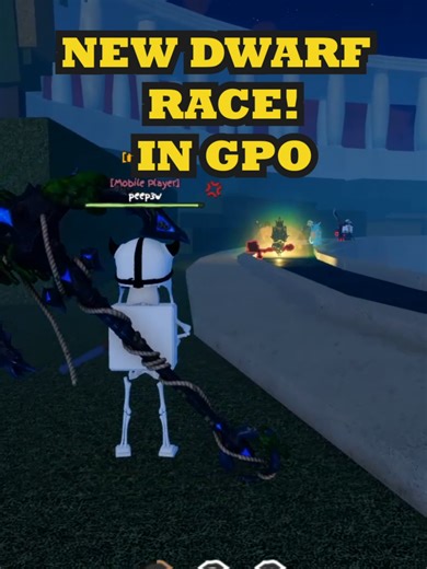 NEW DWARF RACE IN GPO! NEW UPDATE! 🤯🤯 #fyp #roblox #gpo #gpotiktok #gpoupdate #dwarf #peepewtv