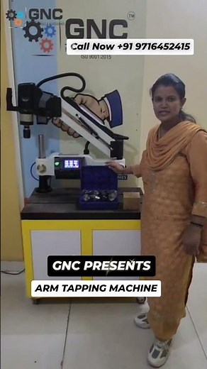 Presenting the ARM Tapping Machine by GNC Machine Technologies