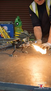 14K views · 250 reactions | Unleash the magic with our brand new spectacular Dragon Sculptures!  Available NOW both in store and on the website for only £79.99!! Why not add some mythical awesomeness to your home!?  Buy here: https://www.britishironworkcentre.co.uk/shop/rivet-the-recycled-metal-dragon-sculpture | The British Ironwork Centre | Facebook
