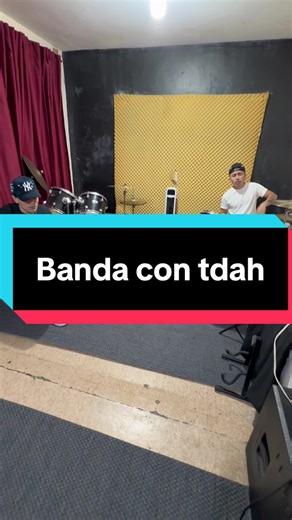 En su banda también tienen TDAH? 💀 ft. @Dannyel Luna #banda #rock #drum #bateria #pov