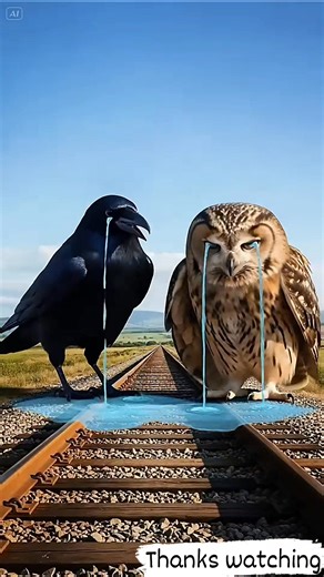 Crow & Owl Built a Life Under a Garlic Tree! Their World Transformed by a Garlic! #Crow​ #Owl​ #Garlic | Samay Deen