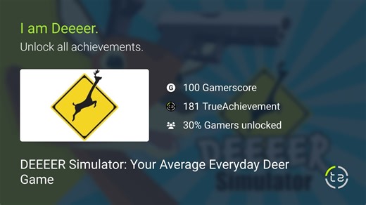 I am Deeeer. achievement in DEEEER Simulator: Your Average Everyday Deer Game