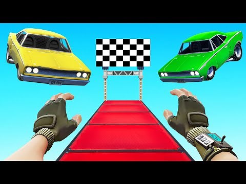 New RUNNERS vs FLYING CARS In Fortnite!