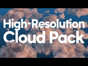 After Effects:  High-Resolution Cloud Pack
