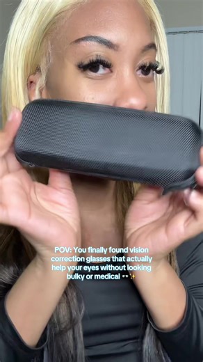 Your eyes deserve support too 👓✨ These unisex vision correction glasses help improve focus and reduce eye strain — perfect for reading, screens, and everyday wear. Comfortable, lightweight, and easy to style for anyone. @Enchanted Beadery #visioncorrection #glasses #vision #eyes #tiktikmademebuyit