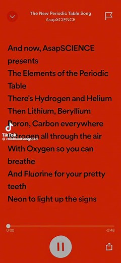 The Elements of the Periodic Table - A Musical Journey