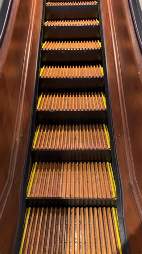 Step into history—Macy’s 100-year-old wooden escalators are still running strong! | New York City Photos