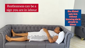 A first time mum dilated upto 6cm without knowing she is already in labour..this is the only sign she noticed. | My Midwife and I #MMI