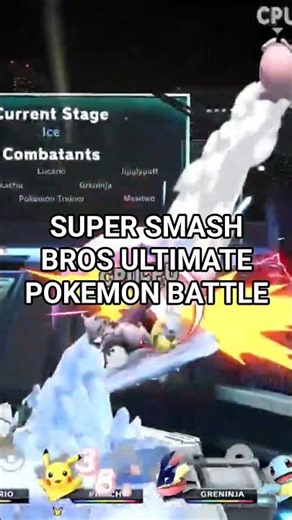Super Smash Bros Ultimate Pokémon Battle