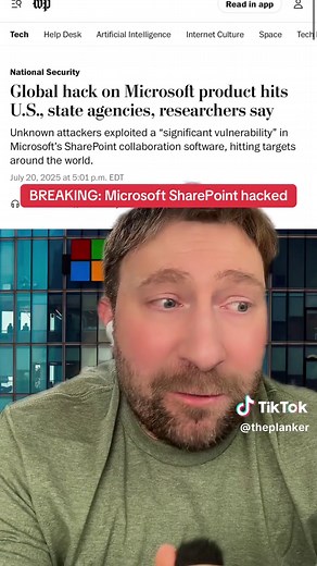 Microsoft SharePoint Hacked: Key Cybersecurity Update