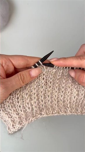 🙌🏻✨ Top Luft (Knit Stitch Pattern) #knittingpattern #knitting #tutorial