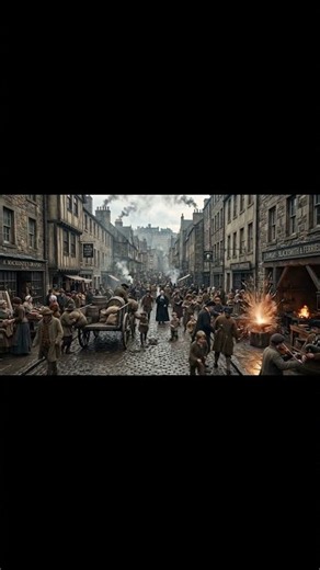 Edinburgh in the 1700s | Full AI Reconstruction #history