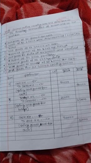 grade 11 journal entry solve