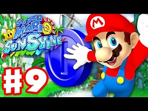 Super Mario Sunshine - Gameplay Walkthrough Part 9 - Blue Coin Catchup! (Super Mario 3D All Stars)