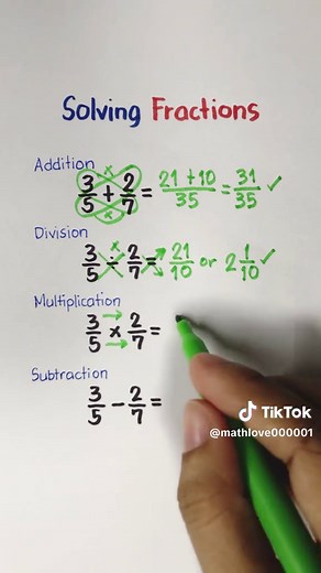 Solving Fractions - Mastering Mathematical Operations