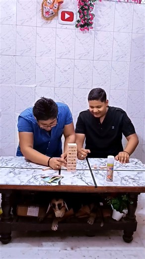 😱 Extreme Jenga Challenge 🪵 | One Wrong Move & You LOSE 💥 | Who Will Win? 🏆 #Challenge #shorts