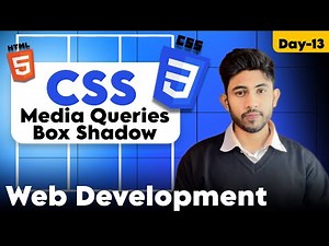 Responsive Website in CSS | Media Queries, Box Shadow & Overflow Explained