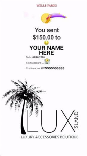$150 ZELLE Sell Your Luxuries to LUX ISLAND