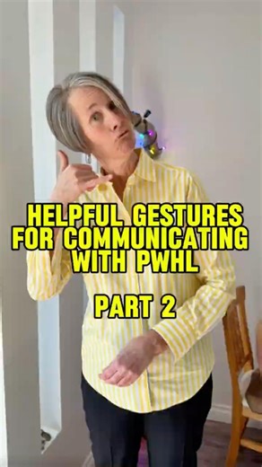 Helpful gestures for clearer communication part 2