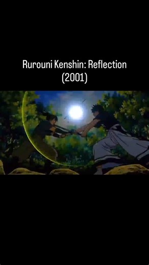 Anime Aesthetics on Instagram: "Rurouni Kenshin: Reflection (2001). — Rurouni Kenshin/ Samurai X: Reflection follows Himura Kenshin as he attempts searching for ways to atone for those who died at his hands, while Kaoru waits for Kenshin to return home. #anime #retroanime #aestheticanime #90sanime #samuraix"