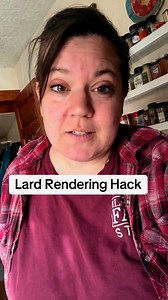 4.8K views · 101 reactions | What’s your favorite way to render lard? This is my personal hack and it works great for me! Share your tips and what works good for you below in the comments! ##homecooking##rendering##lard##homecooking##homesteading##cookingfromscratch##pork | The Little Red Farm | Facebook