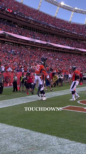 Celebrating Touchdowns with Broncos Fans
