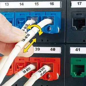 R100X075V1C 熱転写ハンディプリンタ用回転ラベル 1個 PANDUIT(パンドウイット) 【通販モノタロウ】
