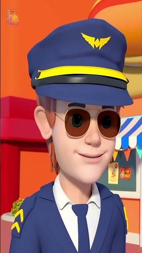 Community Helpers Song #shorts #babysongs #preschool #huffypuffy #goodhabits #kidslearning