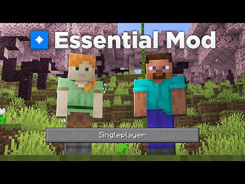 How To Play Modded Minecraft With Friends Using Essential Mod