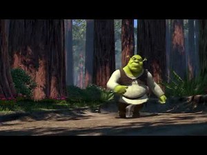 Donkey meets shrek