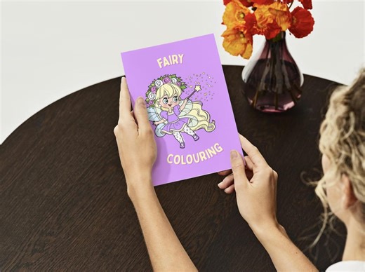 Fairy Colouring Pages for Kids | 36 Page Printable Fairy Coloring Book | Magical Nature Fairies | A4 & US Letter | Fairytale Party - Etsy UK